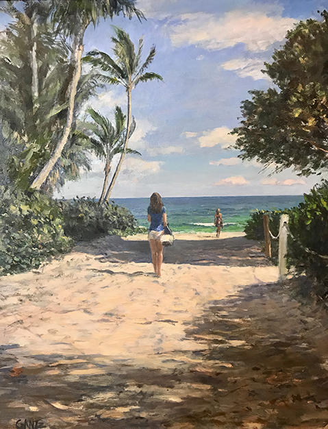 Meet Me at the Beach by Richard Gantz