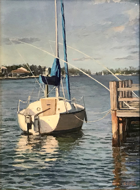 Sailboat by Richard Gantz